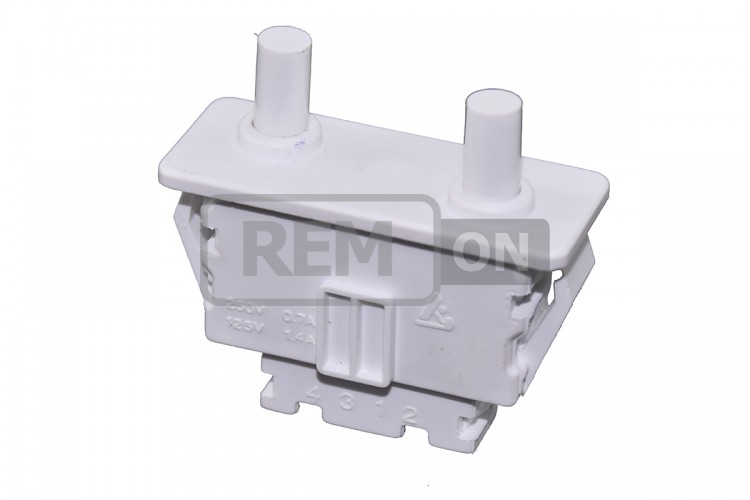 Кнопка холодильника Whirlpool, Samsung, Sharp, Daewoo (подвійна) - SR-DS04 / DA34-10122 / DA34-00006